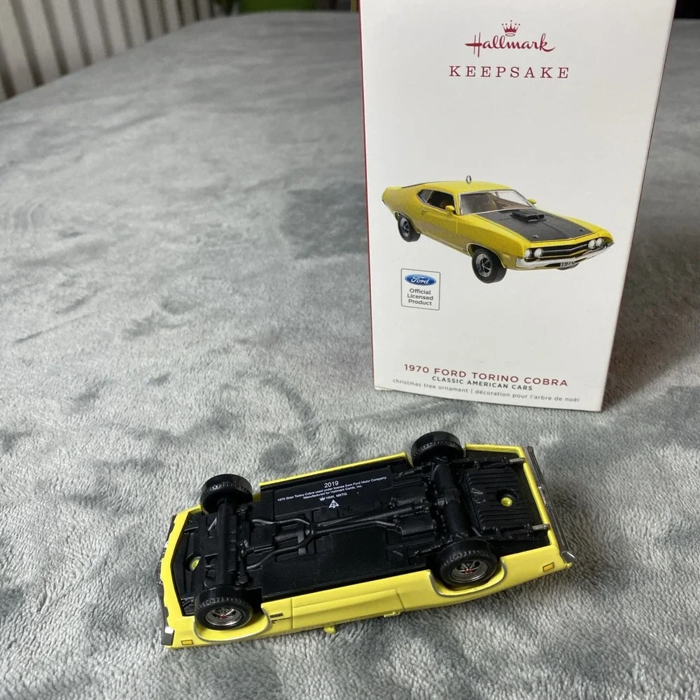 Ford Torino Cobra 1970 Classic American Cars 2019 Hallmark Keepsake With Box